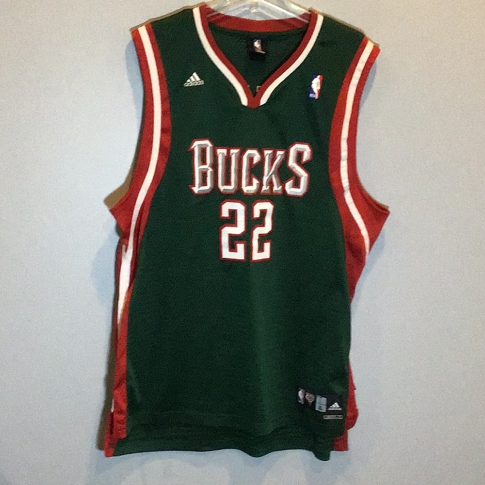 Adidas Michael Redd Milwaukee Bucks basketball NBA jersey
